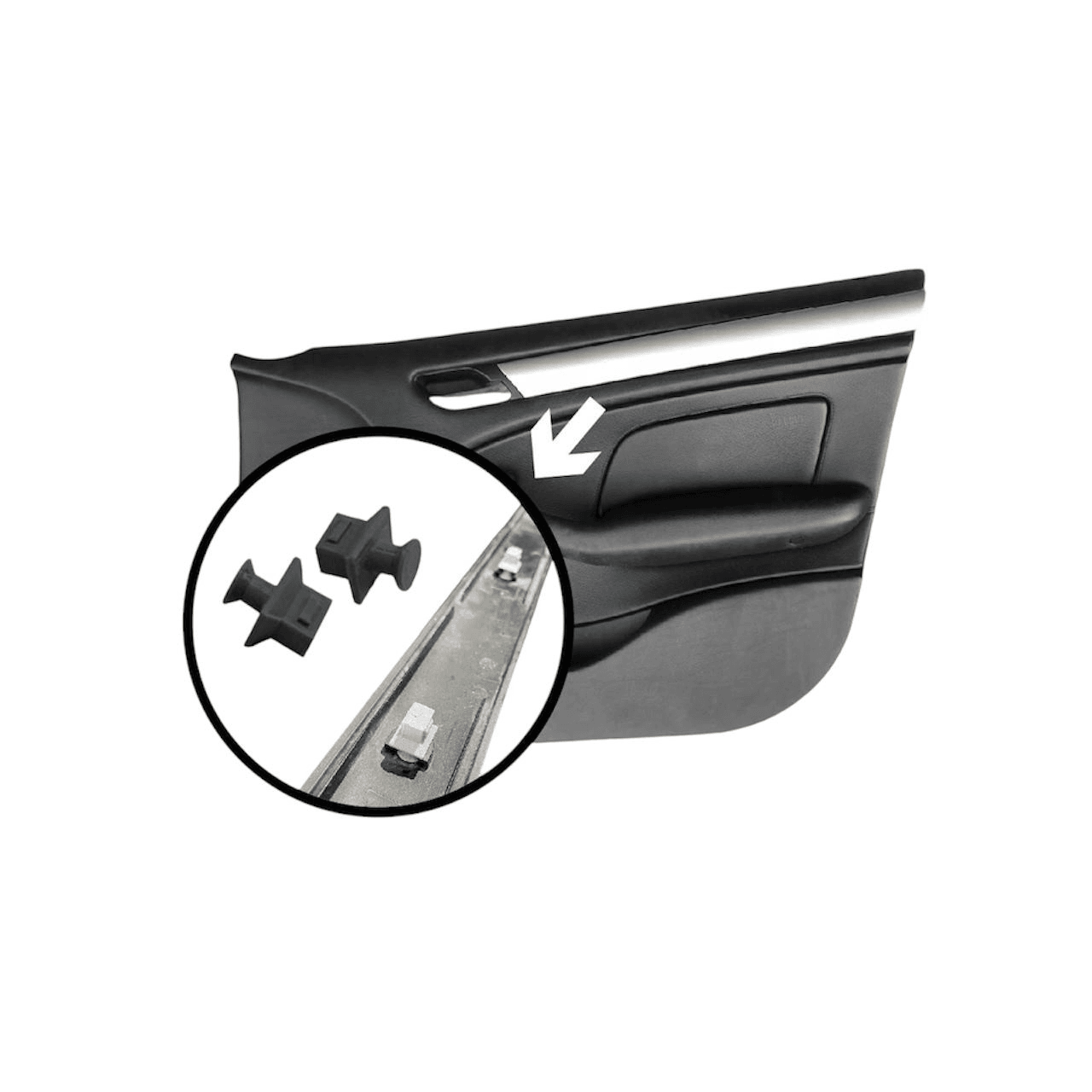 BMW E46 Kapı Trim Klipsi