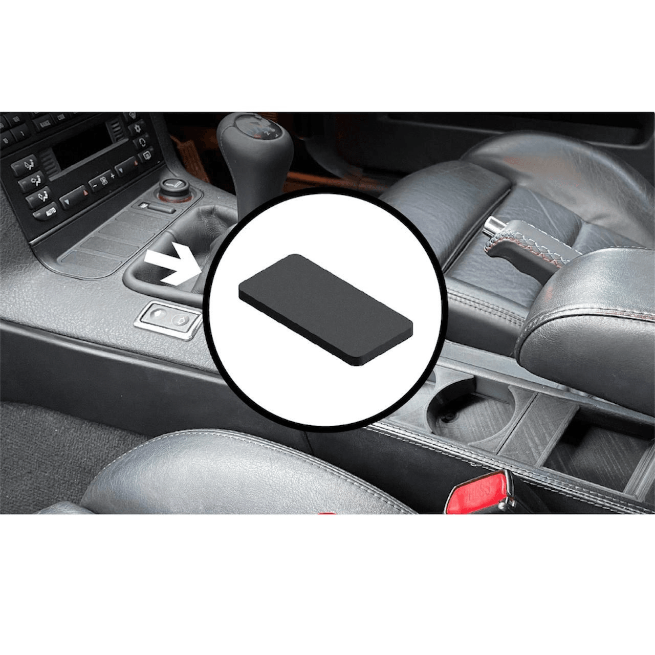 BMW E34-36 Konsol Panel kapağı