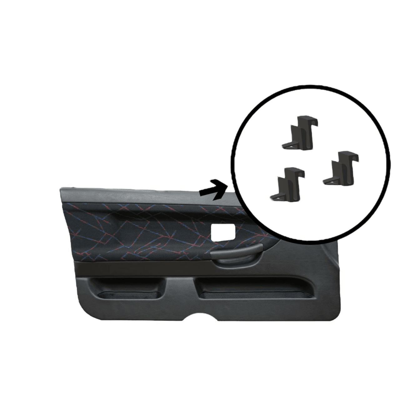 BMW E36 Üst Kapı Sekmanı