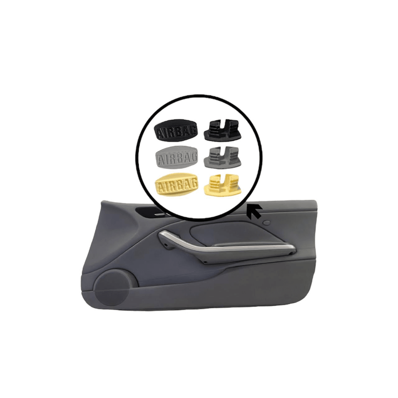 BMW E46 Kapı Airbag Kapağı