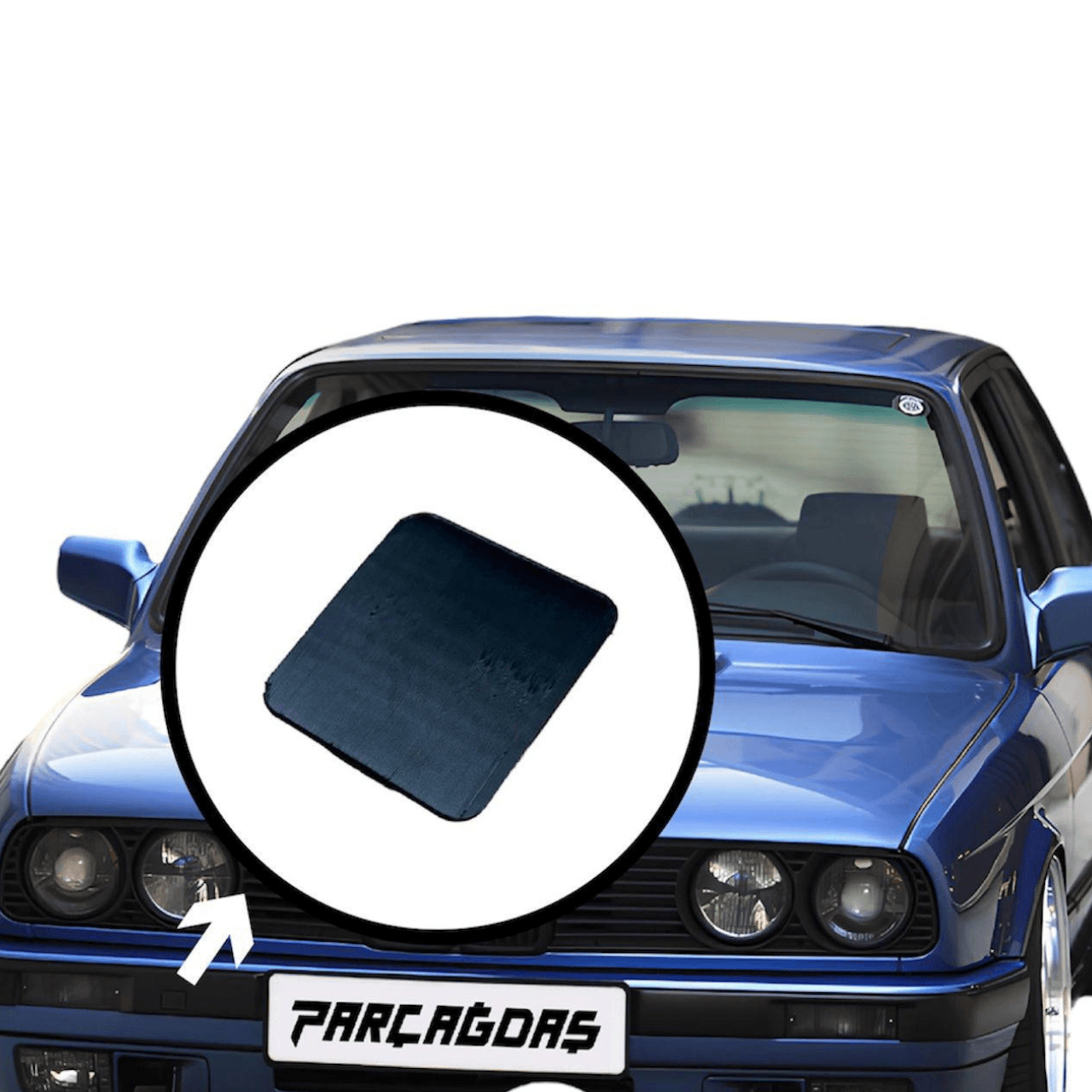 BMW E30 M1 Çeki Demir Kapağı