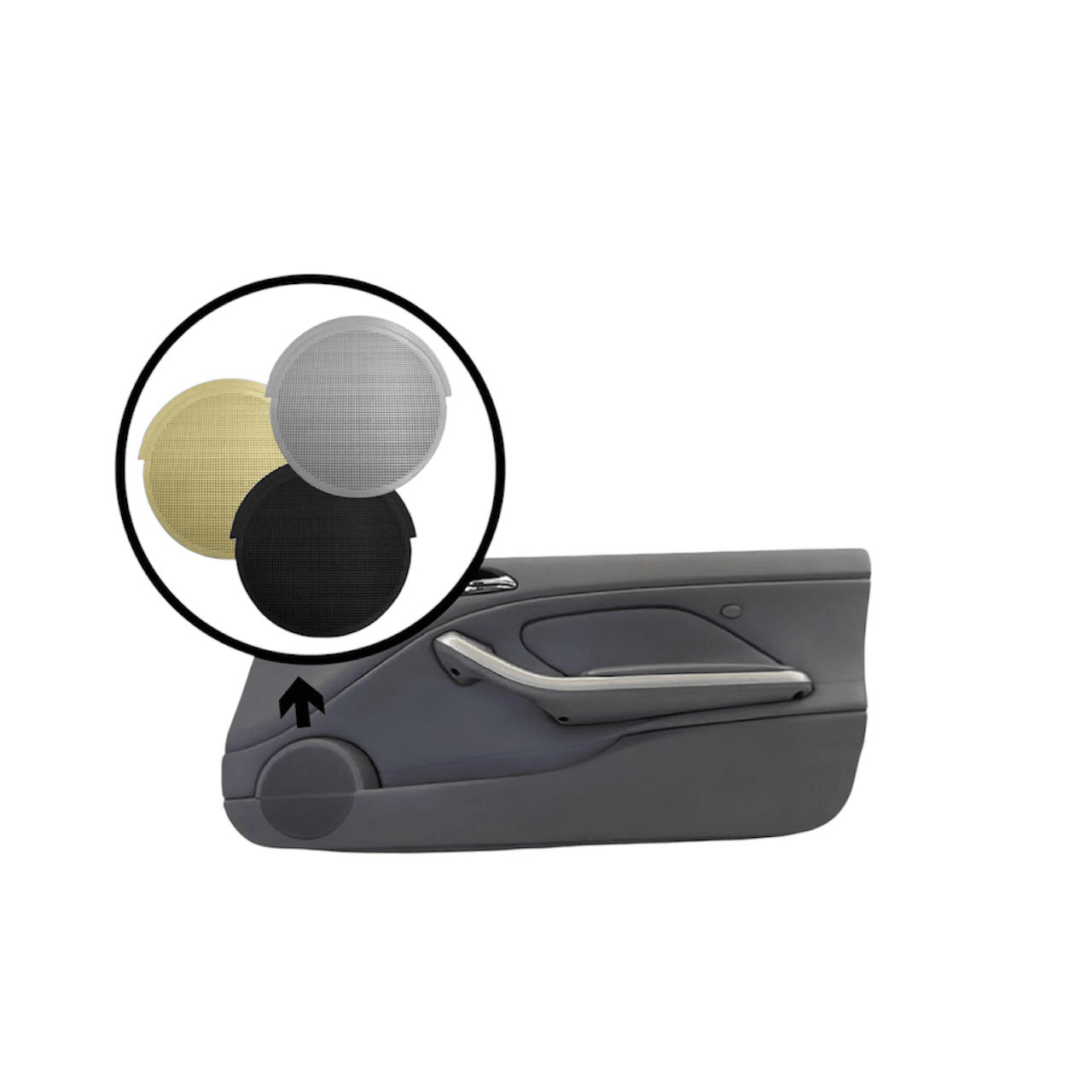 BMW E46 Coupe Hoparlör Kapağı