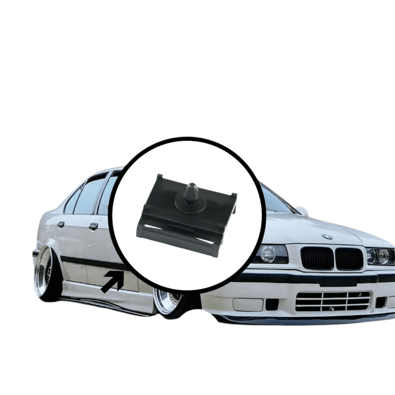 BMW E36 Marşipiyel Klipsi