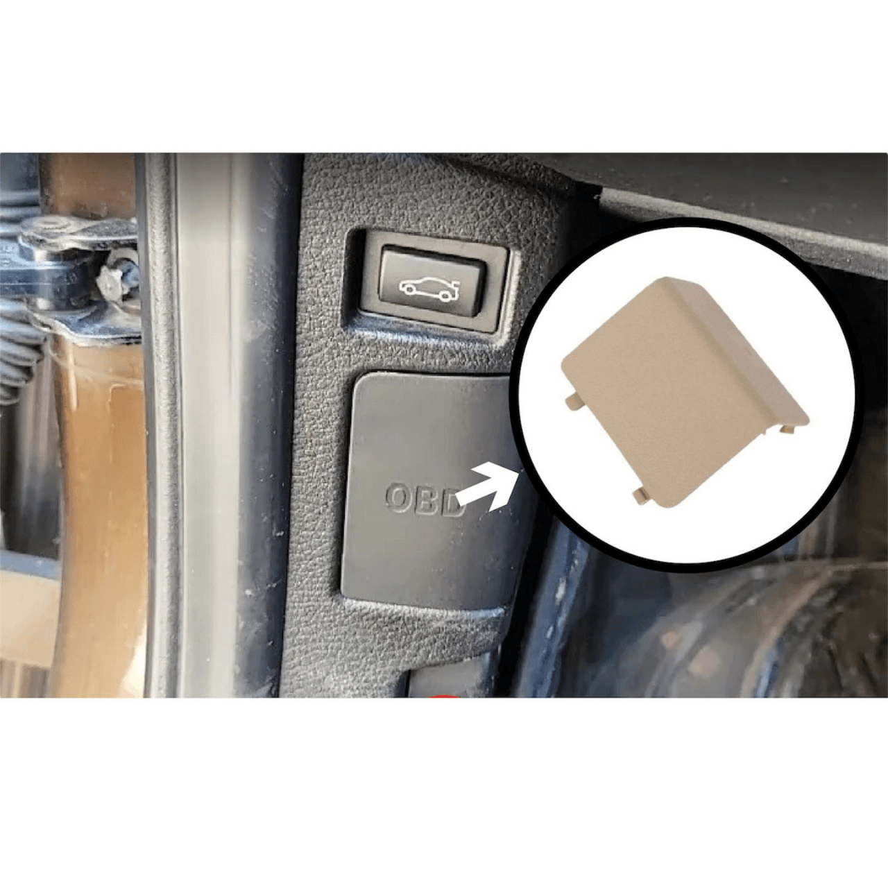 BMW E90 OBD Kapağı