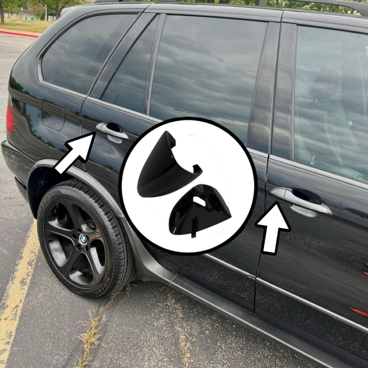 BMW E53 X5 Kapı Bademi