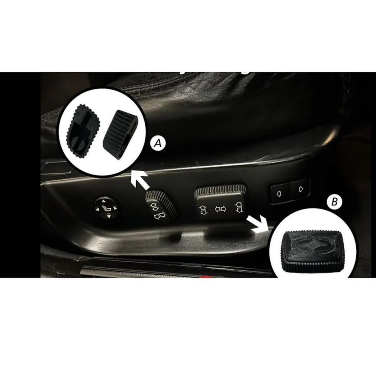 BMW E39/36 Koltuk Hareket Düğmesi - Parçağdaş | BWM Yedek Parça