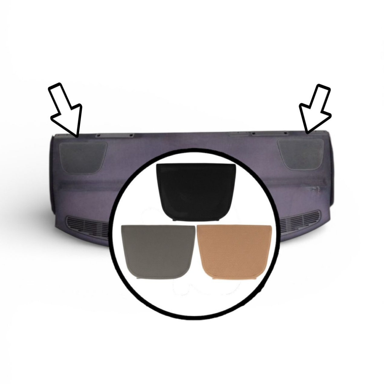 BMW E39 Pandizot Hoparlör Kapağı