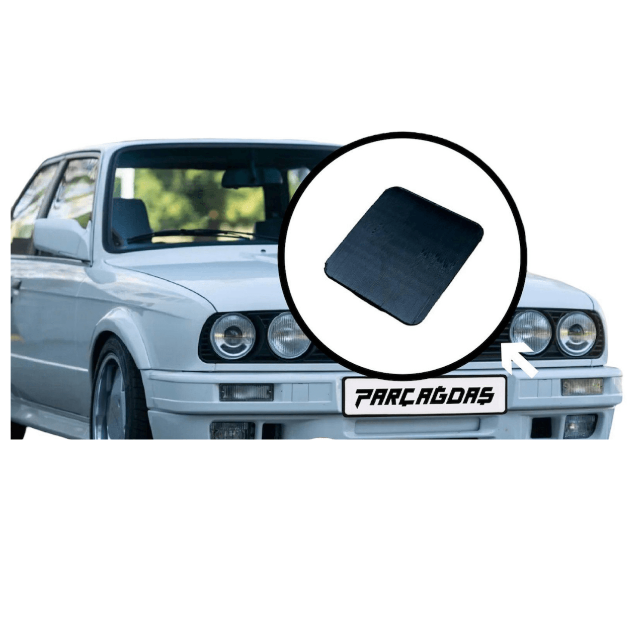 BMW E30 M2 Çekidemir Kapağı