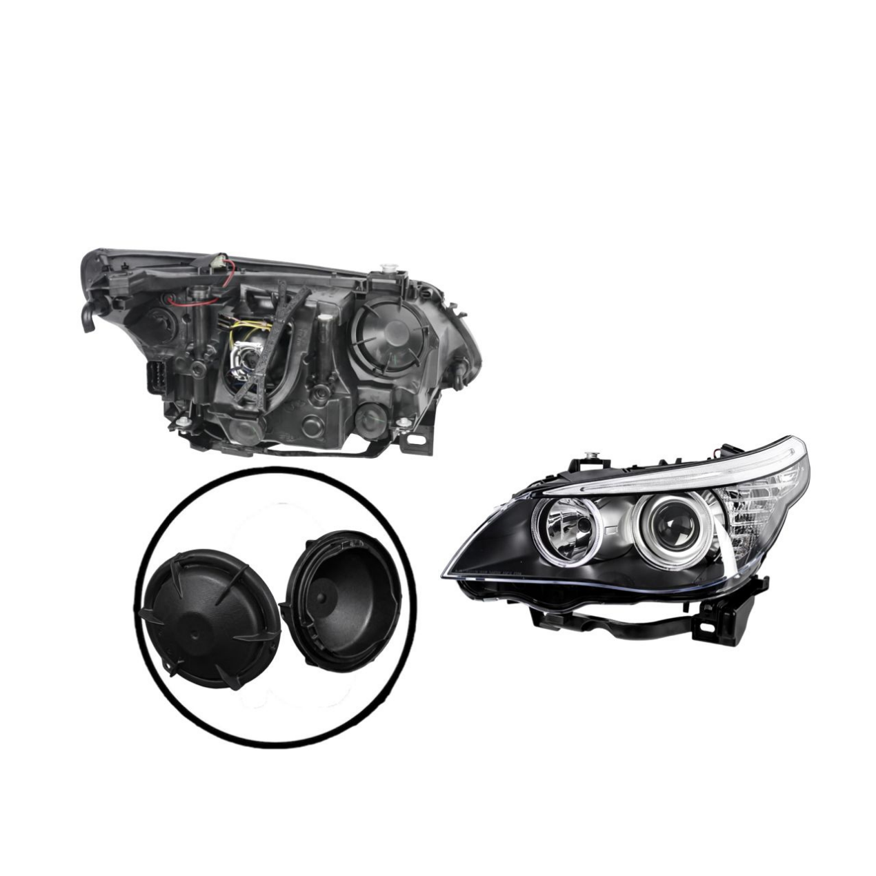 BMW E60 Far Kapağı