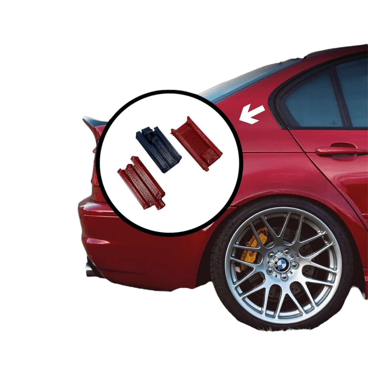 BMW E46 Üst Çıta Klipsi