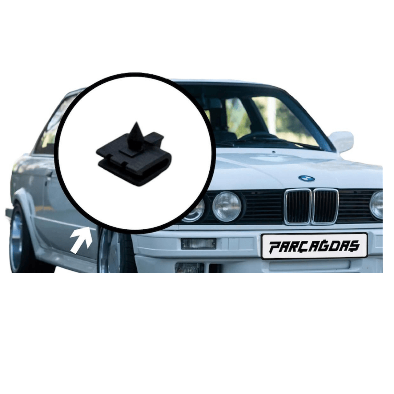 BMW E30 Marşipiyel Kliipsi