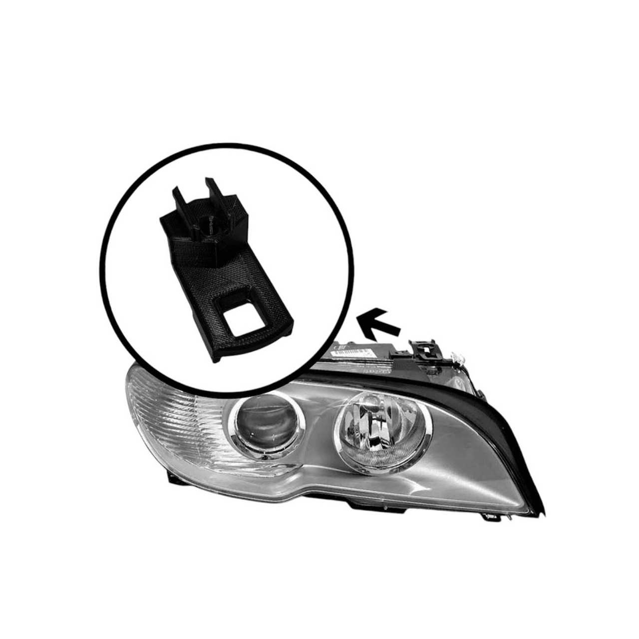 BMW E46 Coupe 03-06 Far Ayağı