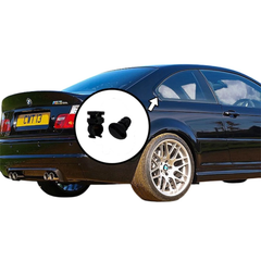 BMW E46 Kelebek cam Klipsi (Coupe) - Parçağdaş | BWM Yedek Parça