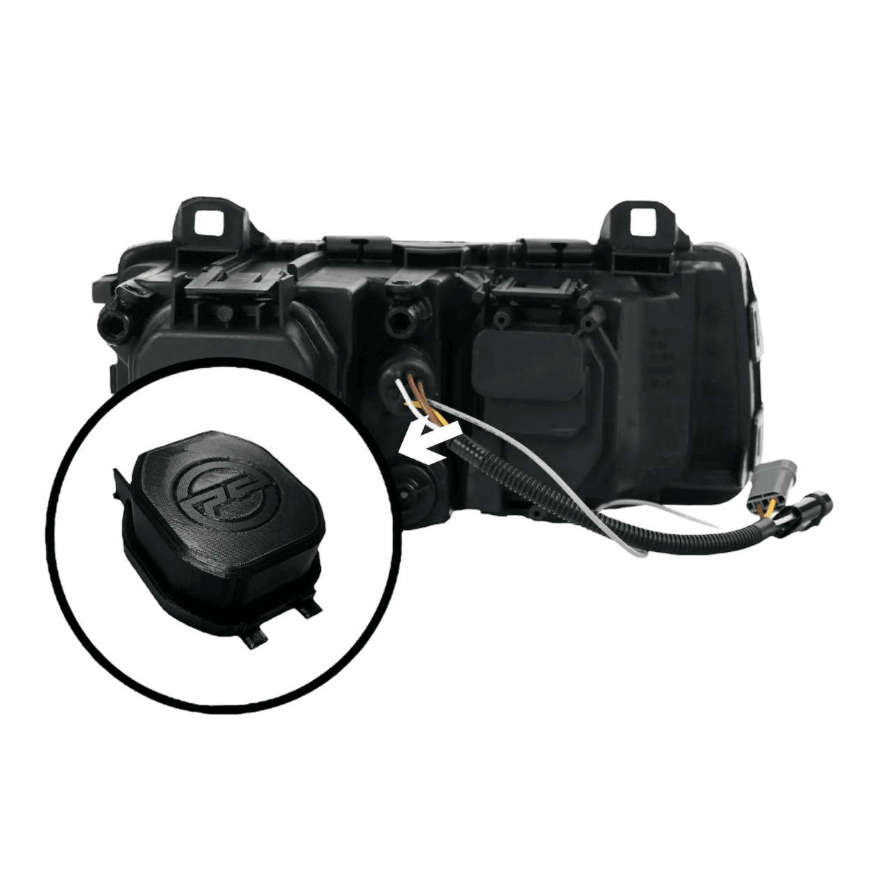 BMW E36 Far Kapağı (Uzun)