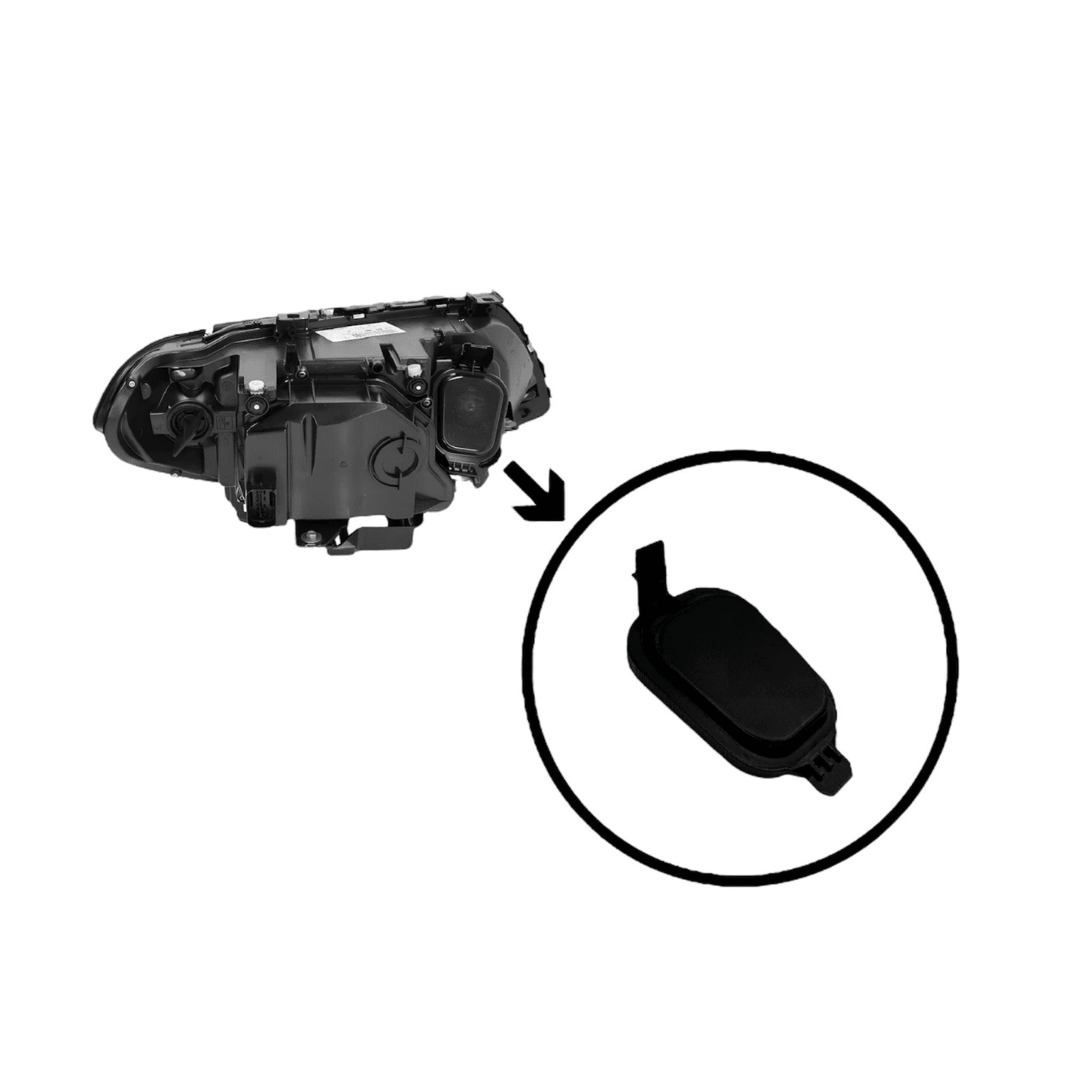 BMW X5 E53 Far Kapağı