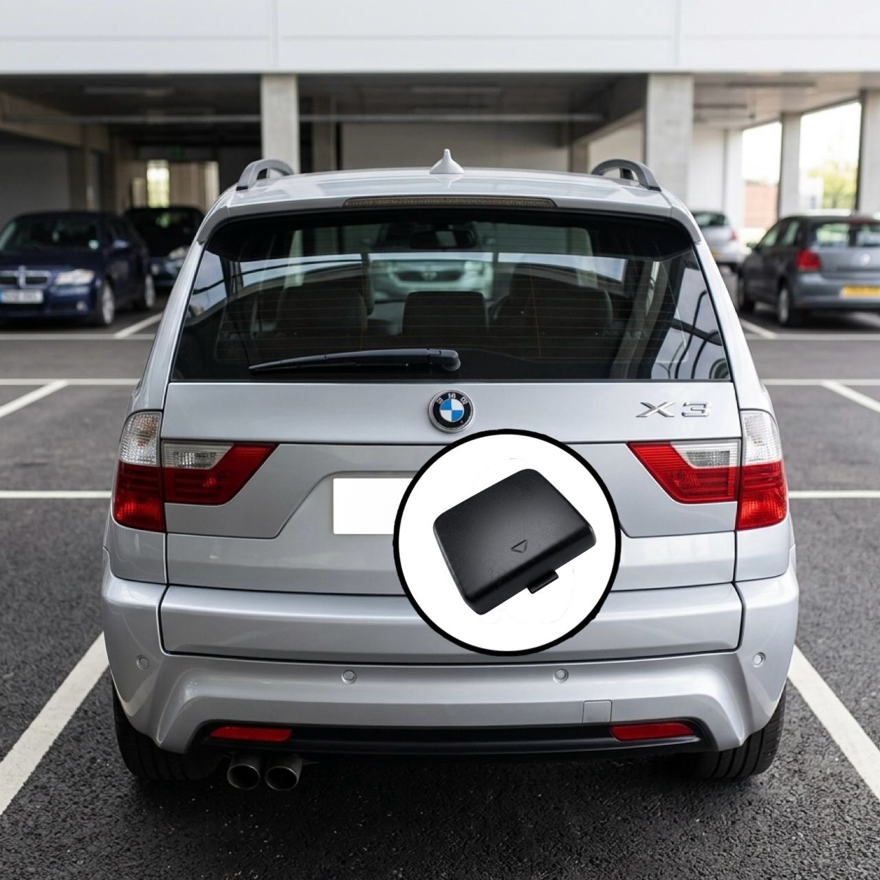 BMW X3 E83 Arka çekidemir kapağı