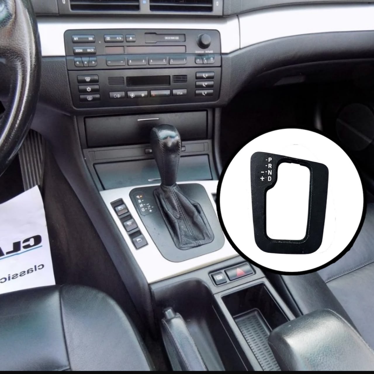BMW E46 Otomatik Vites panel