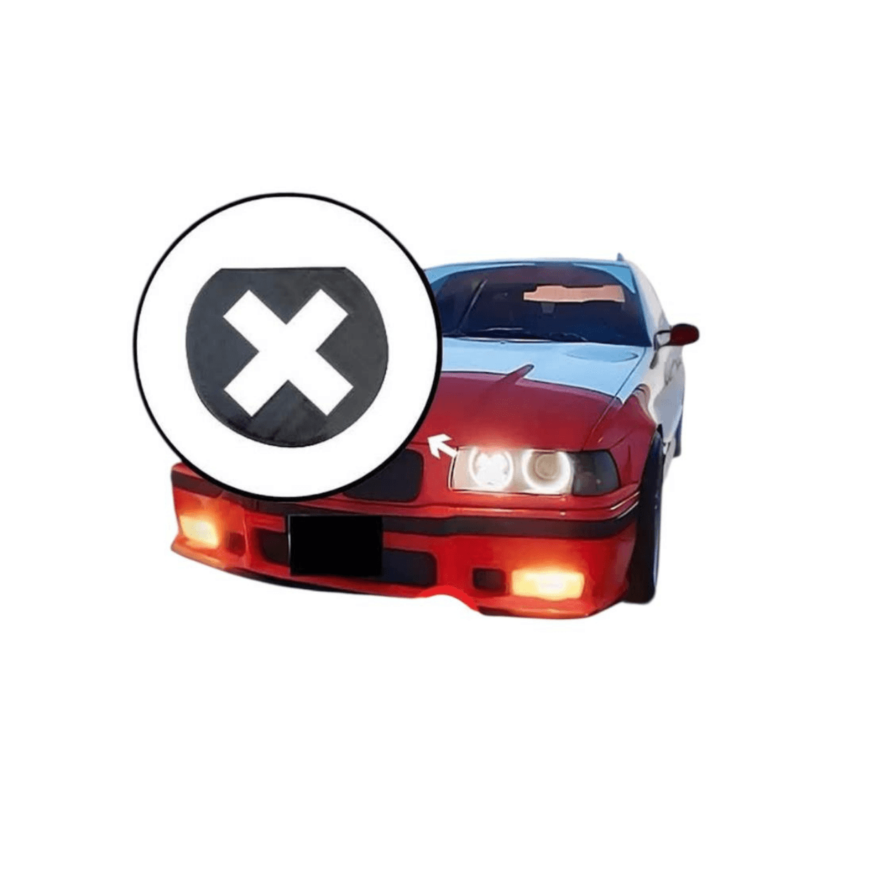 BMW E36 X Far Tasarımı