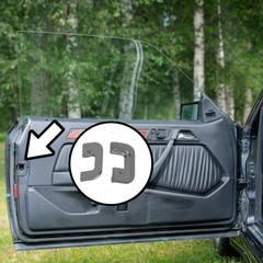 Mercedes W124 Kapı Kilit Çerçevesi
