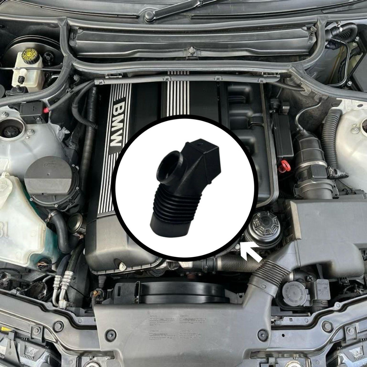 BMW E46 M43 Hava Borusu