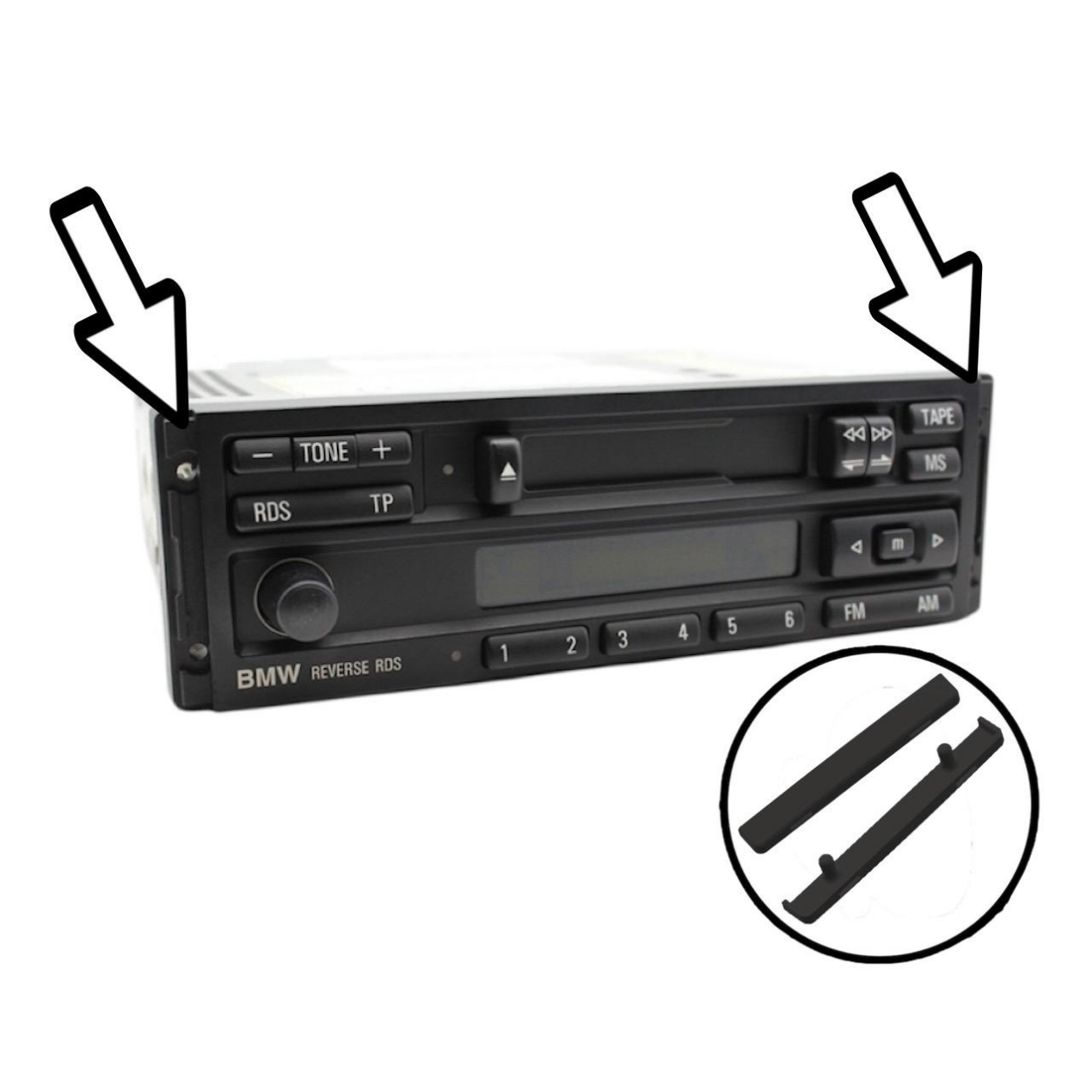 BMW E30/34/36 Reverse Teyp Kapağı