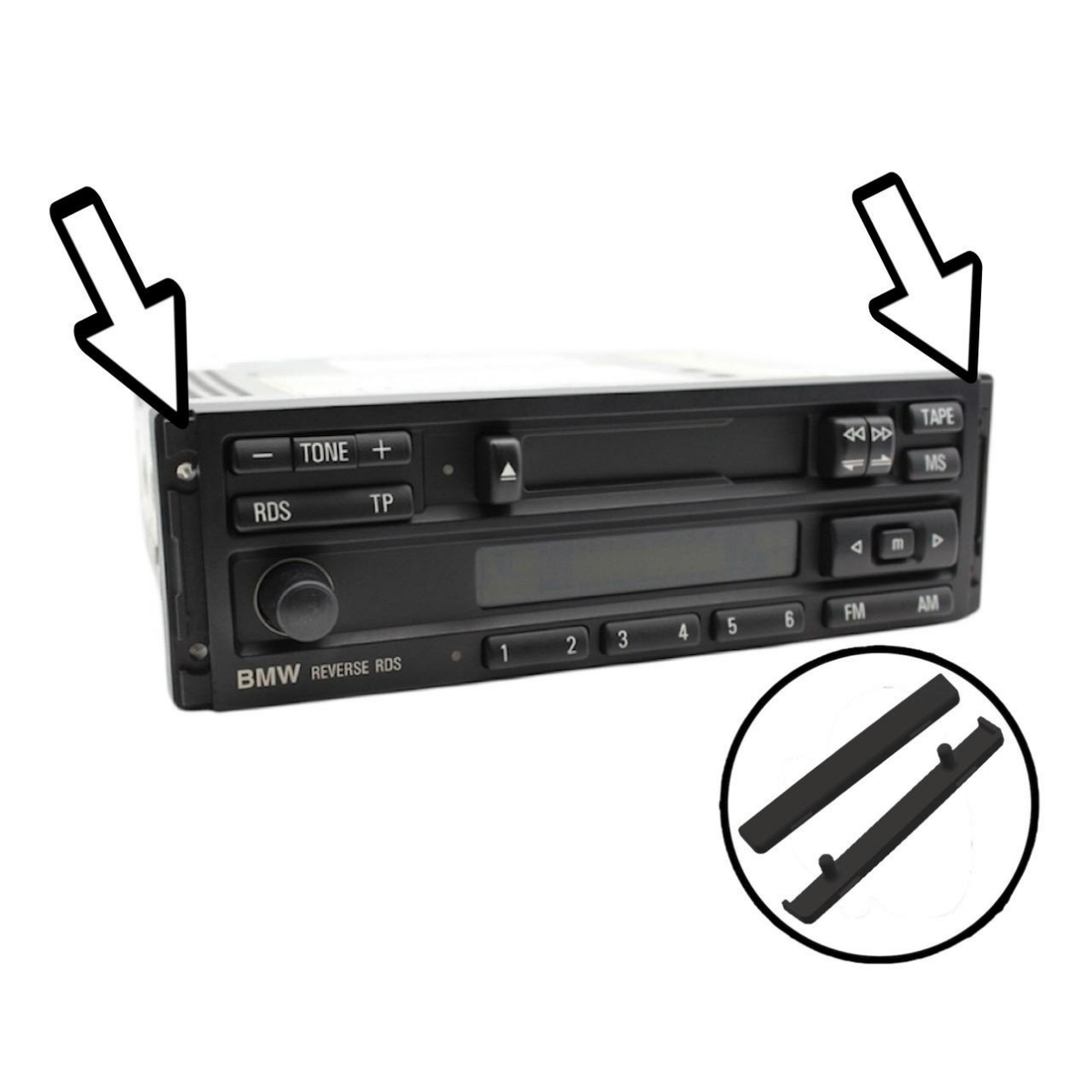 BMW E30/34/36 Reverse Teyp Kapağı