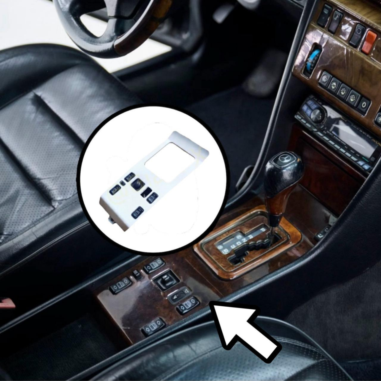 Mercedes W124 Orta Konsol