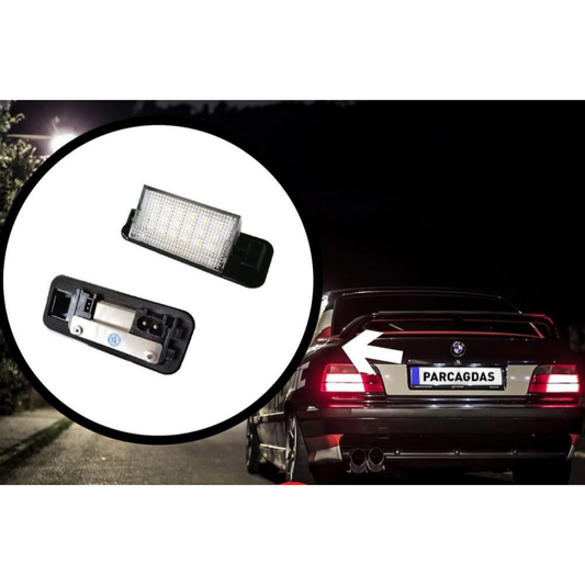 BMW E36 Plaka aydınlatması