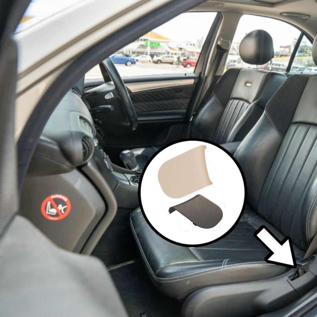 Mercedes W203 Koltuk Kapağı