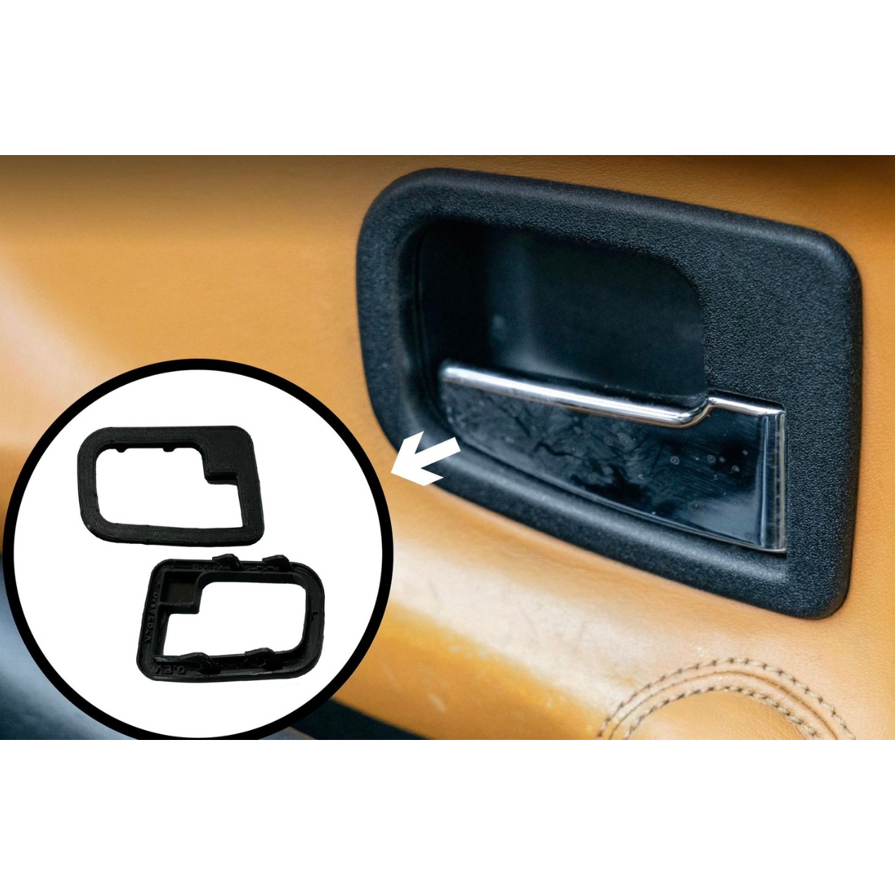 BMW E36 İç Kapı Kolu Çerçevesi