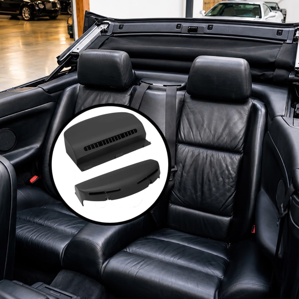 BMW E36 Arka Kemer Kapağı (Cabrio)